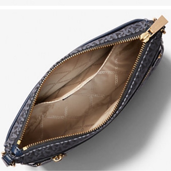 MICHAEL Kors Logo Jet Set Charm Large North South Crossbody, purse, bag - Picture 4 of 13